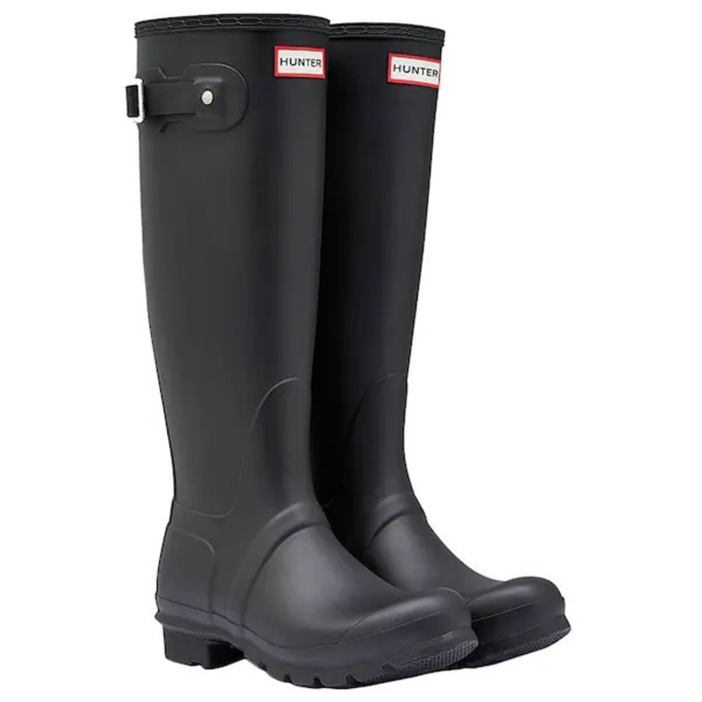 Women’s Black Original Tall Hunter Rain Boots
